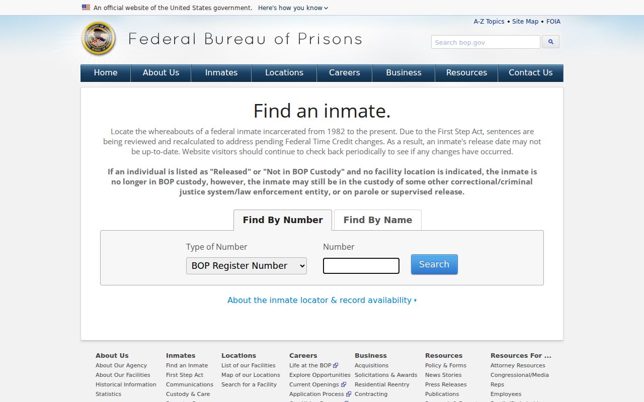 Rutherford County arrest lookup federal custody distinction